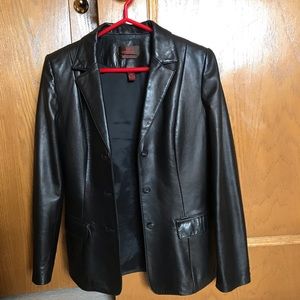 Ladies leather jacket